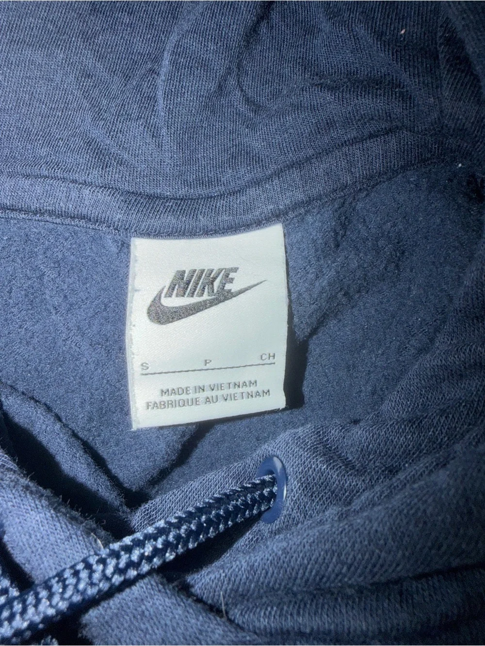 Nike Navy USA Hockey Zip-Up Sweater